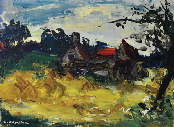 Image - Vasyl Khmeliuk: Landscape (1960)